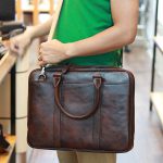 Cặp da công sở thời trang nam tính đựng laptop 14 inch CD98