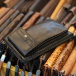 Túi da đeo chéo nam Lano loại nhỏ đeo thắt lưng KT161