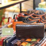 Ví cầm tay cá sấu hàng xuất khẩu 2 khóa kéo loại to VCSCT06