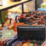 Ví cầm tay cá sấu hàng xuất khẩu 2 khóa kéo loại to VCSCT06