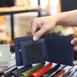 Ví da cá sấu 1 mặt loại trơn hàng cao cấp VCST02