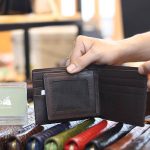 Ví da cá sấu 1 mặt loại trơn hàng cao cấp VCST02