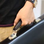 Cặp da nam khóa số cao cấp làm từ da bò Ý CD104