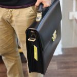 Cặp da nam khóa số cao cấp làm từ da bò Ý CD104