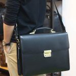 Cặp da nam khóa số cao cấp làm từ da bò Ý CD104