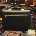 Cặp da nam khóa số cao cấp làm từ da bò Ý CD104