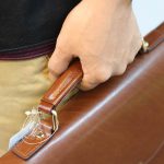 Cặp da nam khóa số công sở cao cấp từ da bò Ý CD105