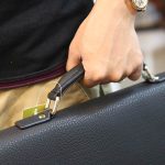 Cặp da nam khóa số công sở cao cấp từ da bò Ý CD105