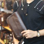 Clutch cầm tay nam da bò gọn nhẹ tiện lợi CLT33