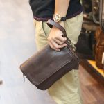 Clutch cầm tay nam da bò gọn nhẹ tiện lợi CLT33
