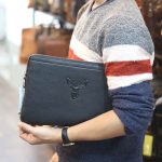 Clutch cầm tay nam da bò thời trang sang trọng CLT35
