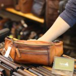 Túi bao tử da bò nam thời trang đeo chéo TDB106