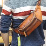 Túi bao tử da bò nam thời trang đeo chéo TDB106