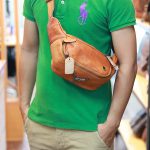 Túi bao tử nam da bò cao cấp đeo bụng đeo chéo thời trang TDB015