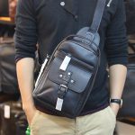 Túi da nam đeo ngực da bò nhập khẩu đẹp độc lạ TDL73