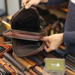 Túi da nam đeo ngực thời trang Lano cao cấp TDL68