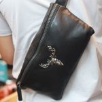 Túi đeo bao tử nam da bò thật thời trang lịch lãm TDB017