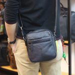 Túi đeo chéo nam mini da bò nhập khẩu nhiều ngăn tiện lợi KT174