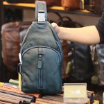 Túi đeo ngực nam da bò nhập khẩu mẫu mới độc lạ TDL72