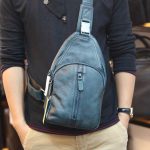 Túi đeo ngực nam da bò nhập khẩu mẫu mới độc lạ TDL72