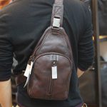 Túi đeo ngực nam da bò nhập khẩu mẫu mới độc lạ TDL72
