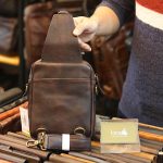 Túi đeo ngực sling kết hợp đeo chéo da bò thật thời trang cao cấp TDL74
