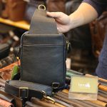Túi đeo ngực sling kết hợp đeo chéo da bò thật thời trang cao cấp TDL74