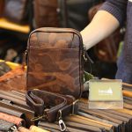 Túi đeo ngực sling kết hợp đeo chéo da bò thật thời trang cao cấp TDL74