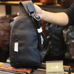 Túi đeo trước ngực nam da bò cao cấp khỏe khoắn tiện lợi TDL69