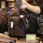 Túi đeo trước ngực nam da bò cao cấp khỏe khoắn tiện lợi TDL69