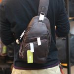 Túi đeo trước ngực nam da bò cao cấp khỏe khoắn tiện lợi TDL69