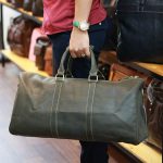 Túi trống du lịch da bò thật thời trang cao cấp TT22