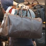 Túi trống du lịch da bò thật thời trang cao cấp TT22