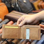 Ví da nam kẹp tiền nhỏ gọn tiện dụng VDN073