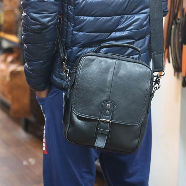 Túi xách nam da bò kết hợp đeo chéo tiện lợi KT178