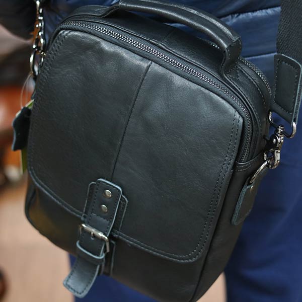 Túi xách nam da bò kết hợp đeo chéo tiện lợi KT178