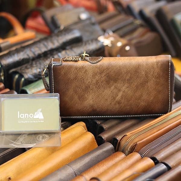 Ví dài nam da bò cầm tay sang trọng lịch lãm từ da nhập khẩu VCTN072