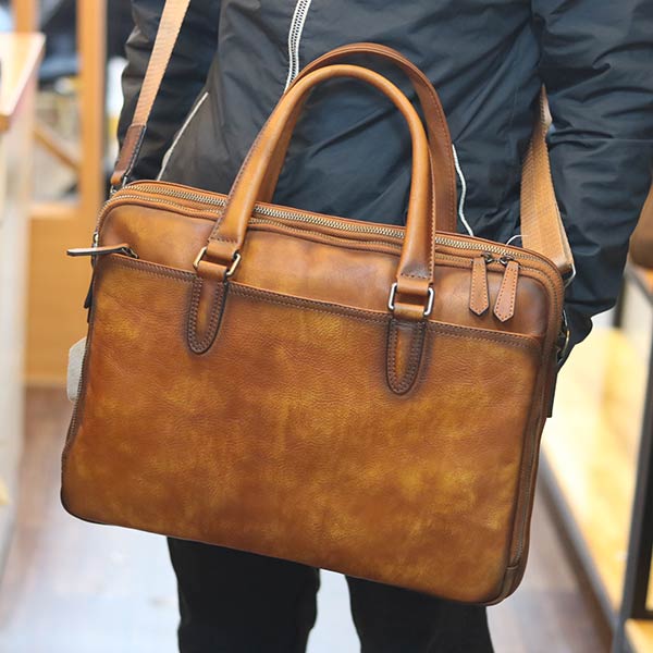 Cặp xách nam da bò cao cấp mẫu mới 2020