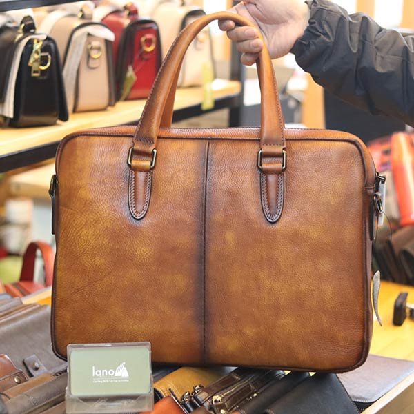 Cặp xách nam da bò cao cấp mẫu mới 2020