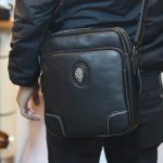 Túi đeo chéo nam da bò thật thời trang công sở mẫu mới 2020