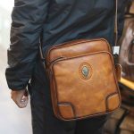 Túi đeo chéo nam da bò thật thời trang công sở mẫu mới 2020