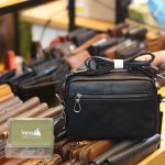 Túi đeo chéo nam mini da bò nhỏ gọn tiện lợi KT182