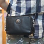 Túi đeo chéo nam mini da bò nhỏ gọn tiện lợi KT182