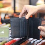 Ví cá sấu cao cấp gai đuôi 1 mặt dáng đứng VCSGD01