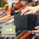 Vi cá sấu đứng đan viền 1 mặt nhỏ gọn tiện lợi VCSDDV03