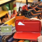 Ví cầm tay da cá sấu hàng xuất khẩu 1 khóa kèo lồi VCSCT09