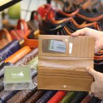 Ví da cá sấu cầm tay 2 gấp 1 mặt thời trang gọn nhẹ VCSCT08