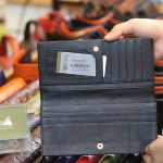 Ví da cá sấu cầm tay 2 gấp 1 mặt thời trang gọn nhẹ VCSCT08