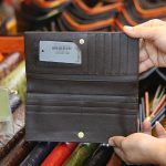 Ví da cá sấu cầm tay 2 gấp 1 mặt thời trang gọn nhẹ VCSCT08