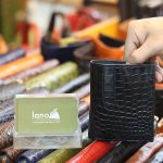 Ví da cá sấu loại đứng mỏng gọn da bụng 1 mặt VCSDT08